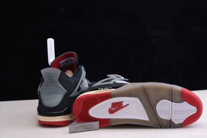 Reps TBK Retro CV9388-001 4 Jordan x White Off Bred Air 0731